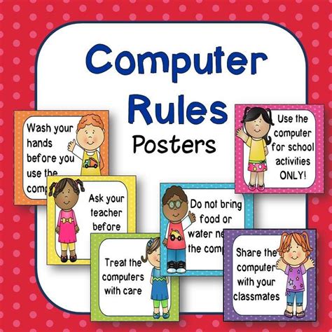 computer lab rules clipart 20 free Cliparts | Download images on ...