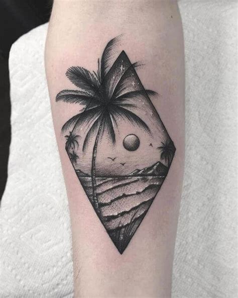 50 Best Palm Tree Tattoo Designs in 2021 for Tree Lovers