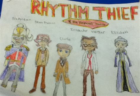 Rhythm Thief Characters by PhantomRLover on DeviantArt