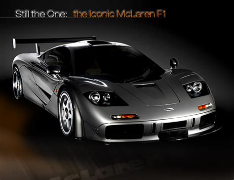 McLaren F1 fastest road car in the world