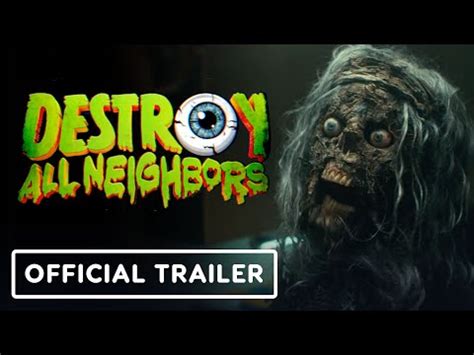 Destroy All Neighbors - Official Trailer (2024) Alex Winter, Jonah Ray ...