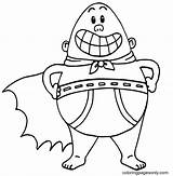 66 Captain Underpants Coloring Pages  ColoringPagesOnlycom sketch template
