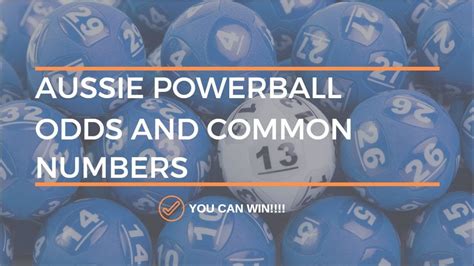 Powerball Australia Common numbers and odds - YouTube