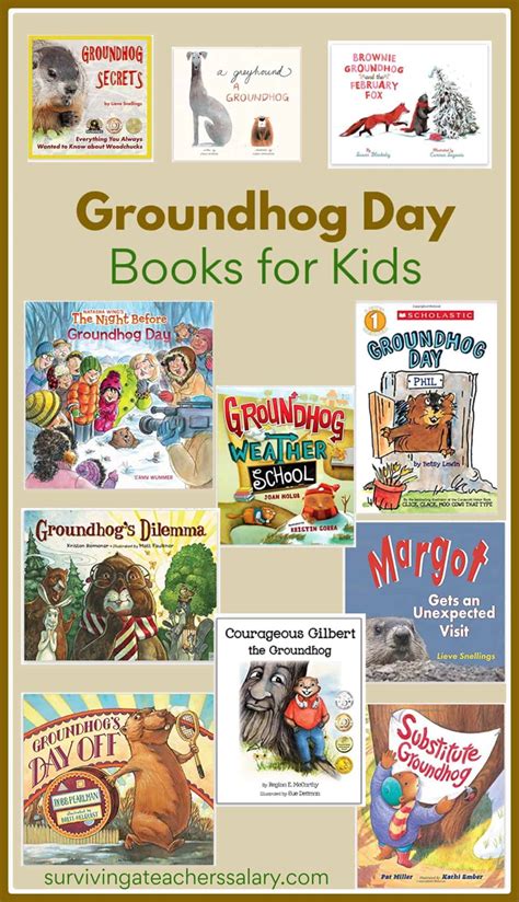 18 Groundhog Day Books for Kids to Read for Story Time