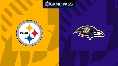 Watch Steelers @ Ravens Live Stream | DAZN CG