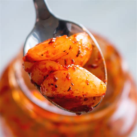 Spicy Pickled Garlic (Tiktok Copycat) | MasalaHerb.com