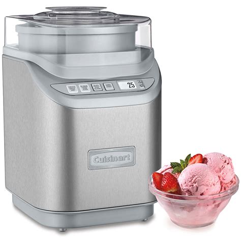 Cuisinart ICE-70 Electronic Ice Cream Maker, Brushed Chrome | eBay