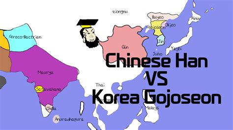 Conflict between Korean Wiman Joseon and Chinese Han Dynasty - YouTube