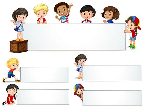 Kids Banner Vector Art, Icons, and Graphics for Free Download