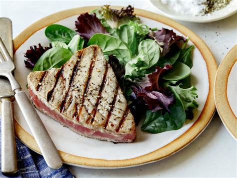 Grilled Ahi Tuna Steak Recipe Bobby Flay | Deporecipe.co