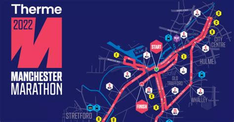 Manchester Marathon 2022 route and course map explained - Manchester ...