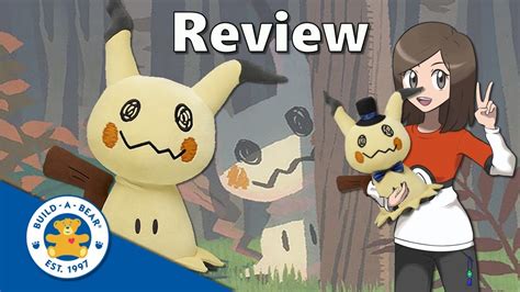 Pokémon Build a Bear Mimikyu Review - YouTube