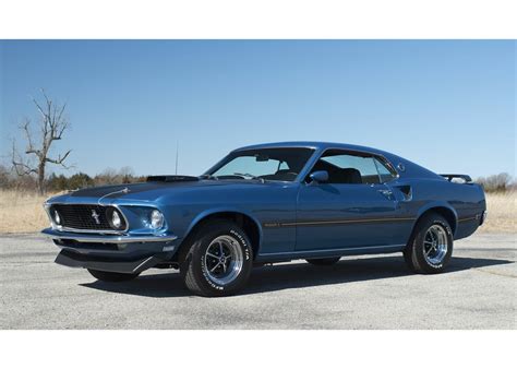 1969 Ford Mustang Mach 1 - A 335 hp Cobra Jet V8 With A 4-Speed Manual