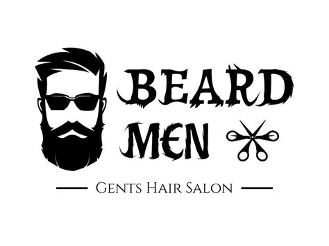 Beard Men Logo Design by Jay Supeda on Dribbble