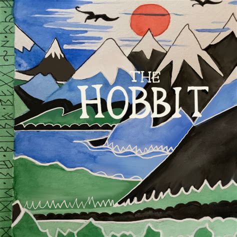 Scrutinize Sightseeing blanket the hobbit original book cover Handwriting Positive foul