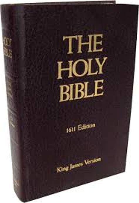 King James Version, Holy Bible Old and New Testaments, KJV-1611 (Best ...