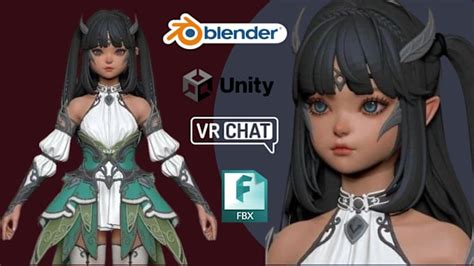 Design custom vrchat avatar, 3d vrchat, vr character, vrc avatar, anime ...