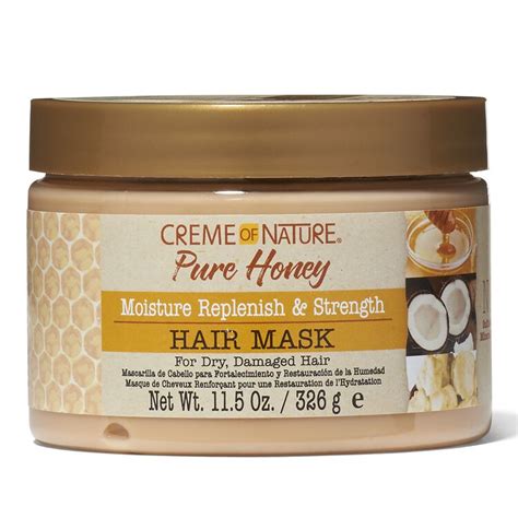 Creme of Nature Pure Honey Moisture Replenish & Strengthening Mask ...