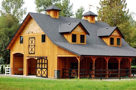 Off of FB | Barn style house, Prefab barns, Barn house kits