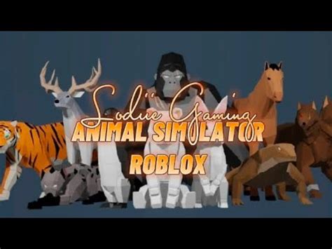 ROBLOX I Animal Simulator - YouTube