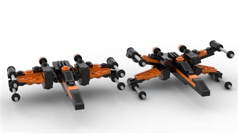 LEGO MOC T 70 X wing fighter by Dujk | Rebrickable - Build with LEGO