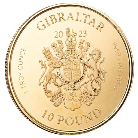 2023 Gibraltar Lady Justice 1 oz Gold Coin