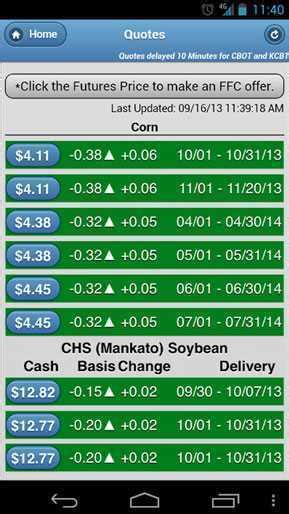 CHS Grain Trading | Agriculture Apps | Farms.com