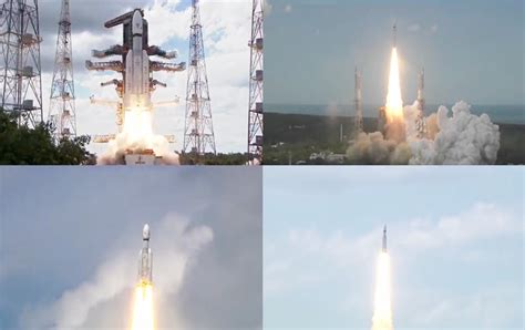 Indian Space Research Organisation (ISRO) launches Chandrayaan-3 Moon mission from Satish Dhawan ...