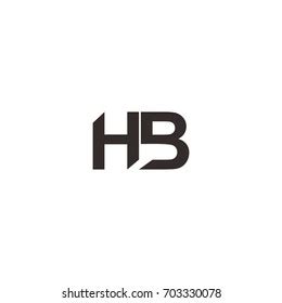 Hb Logo Letter Vector Stock Vector (Royalty Free) 703330078 | Shutterstock