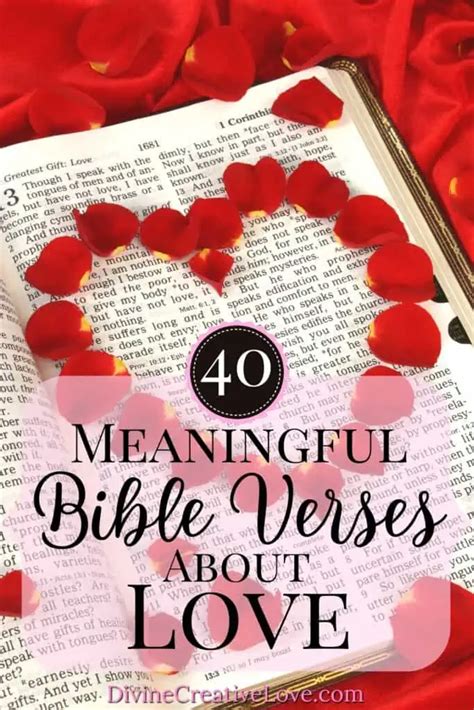 Bible Verses About Love