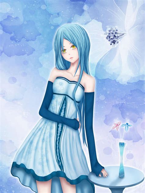 Blue Dress by sarafim341 on DeviantArt