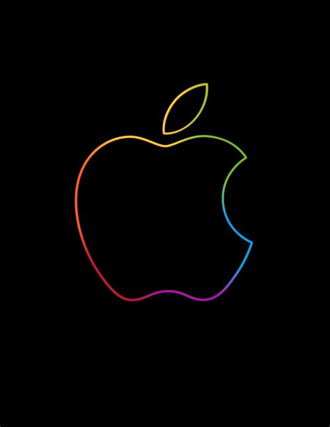 3400x4400 Apple 4k Neon Logo 3400x4400 Resolution Wallpaper, HD Hi-Tech ...