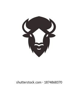 Bison Head Logo