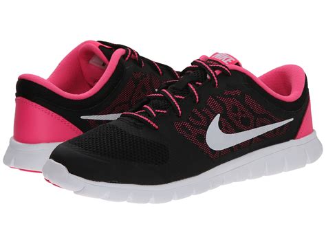 Nike Kids Flex 2015 Run (Little Kid) Black/Pink Pow/White - Zappos.com Free Shipping BOTH Ways