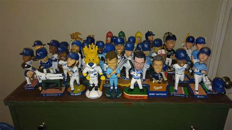 I finally completed my Royals bobblehead collection! - Royals Review