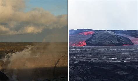 Hawaii volcano LIVE webcam: WATCH mount spew on as USGS warns it could ...