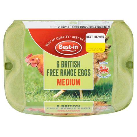 Best-in 6 British Free Range Eggs Medium | BB Foodservice