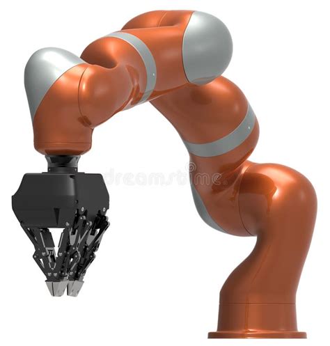 Industrial Robot Manipulator Stock Illustration - Illustration of technology, sensitive: 78891757