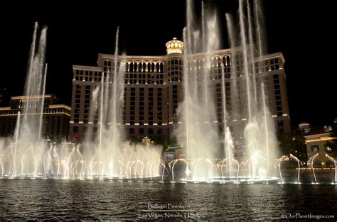 Bellagio Fountain Show, Las Vegas Nevada