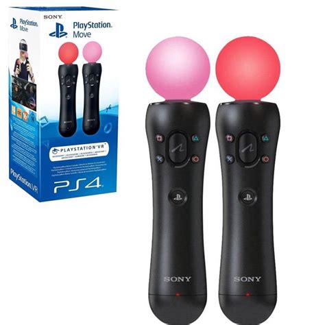 PlayStation Move Motion Controllers - 2 Pack - PSVR - Game Games - A ...