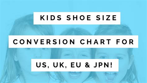 Kid's Shoe Size Chart! 🥇 [Newborn - 6 Year Old Shoe Charts]