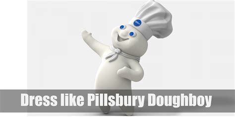 Pillsbury Doughboy Costume for Cosplay & Halloween