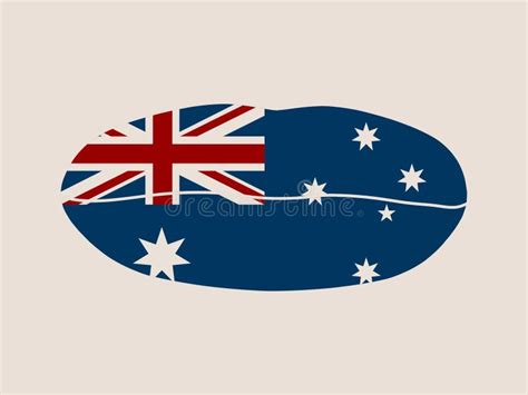 Australia Flag Design Concept Stock Vector - Illustration of international, abstract: 83305788