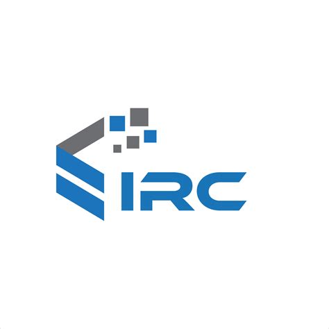 IRC letter logo design on white background. IRC creative initials ...