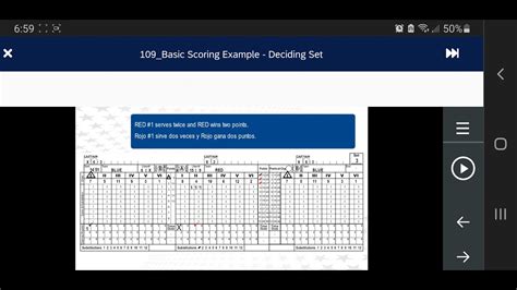 USAV Score Sheet Training Deciding - YouTube