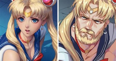 30 Artists Who Recreated Sailor Moon In Their Own Style | DeMilked