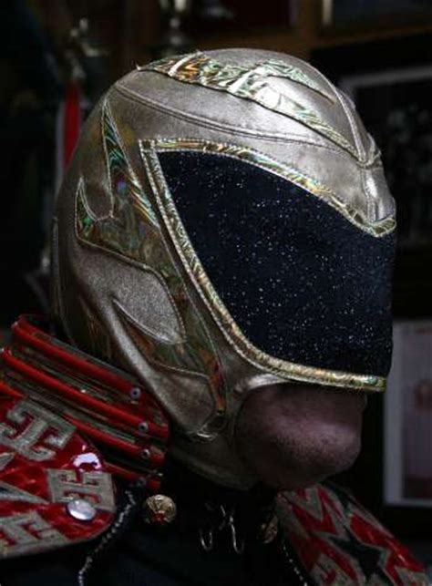 Tinieblas Pro-Grade Golden Mask - Official Product