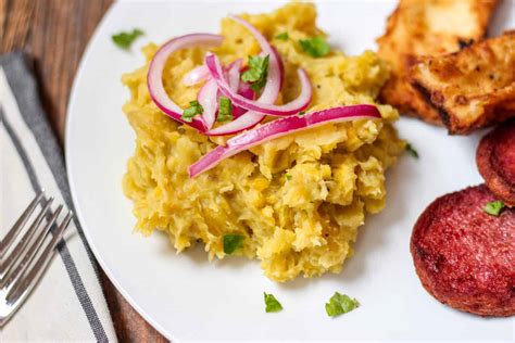 Mangu - A Seasoned Greeting - Easy Dominican Breakfast