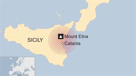 Mount Etna: New 4.8-magnitude earthquake hits Sicily - BBC News