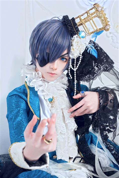 Ciel Phantomhive Black Butler Anime cosplay Ciel Phantomhive cosplay ...